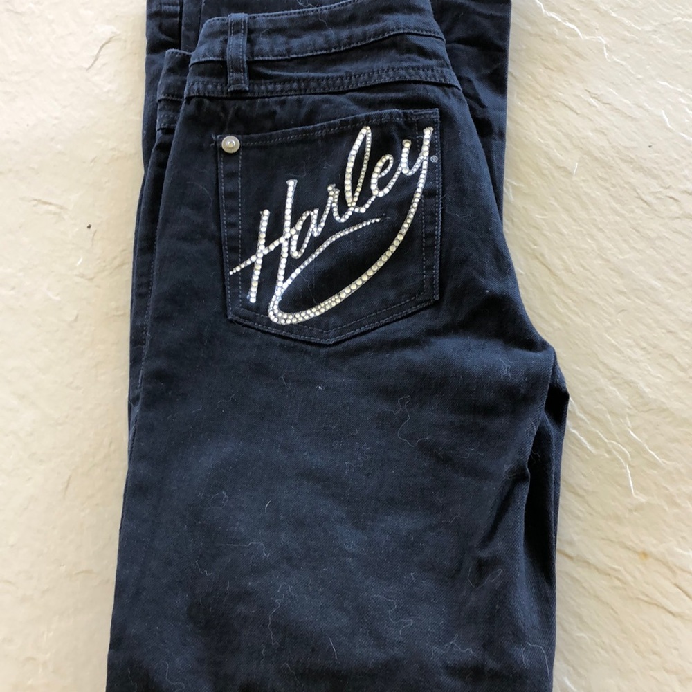 Harley Davison black jeans new